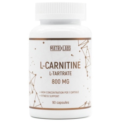 - Matrix Labs L-Carnitine L-Tartrate 800  90 