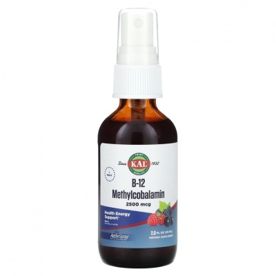  KAL Vitamin B-12 Methylcobalamin 2500  59 